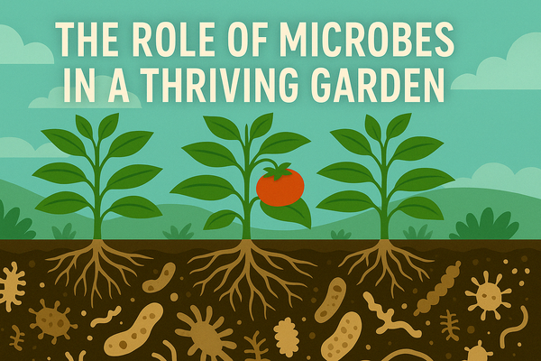🦠 The Hidden Workforce: How Soil Microbes Power Your Garden