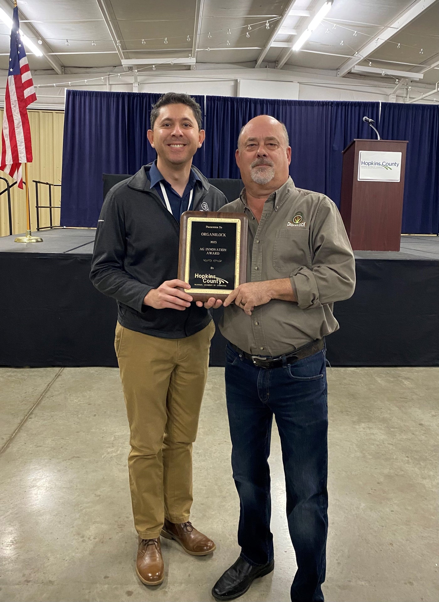 OrganiLock Receives AG Innovation Award