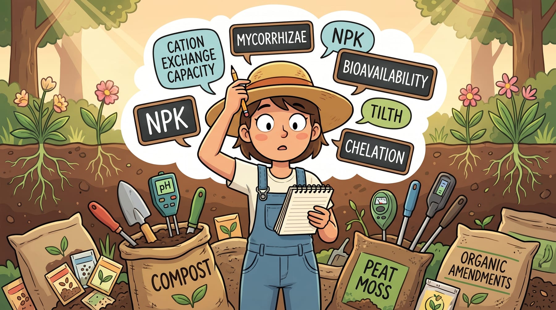 OrganiLock Academy - learn your soil first