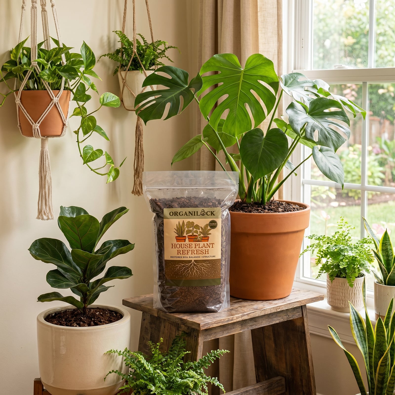 OrganiLock for Houseplants
