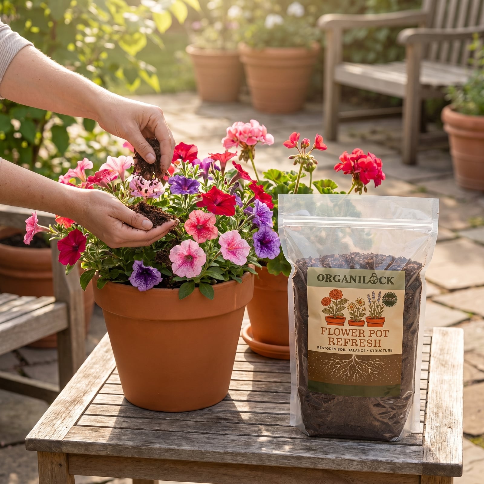 OrganiLock for Pots & Containers